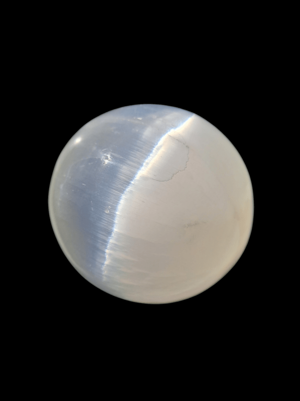Sphère en Sélénite Naturelle 7,5 cm